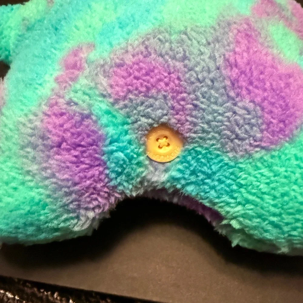 Zuru Fuggler Funny Ugly Monster Plush 9in Teal Purple Tie Dye New 2024 Teeth